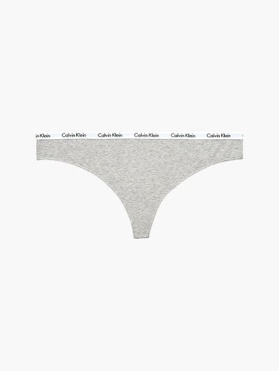 Calvin Klein Underwear HU525391 | Calvin Klein Carousel Plus Size Női Tanga Szürke